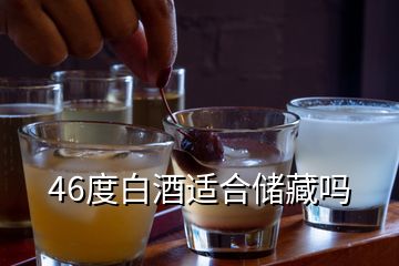 46度白酒適合儲藏嗎