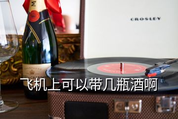 飛機(jī)上可以帶幾瓶酒啊