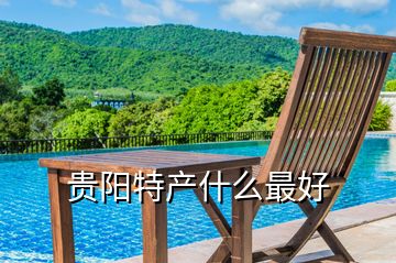 貴陽特產什么最好