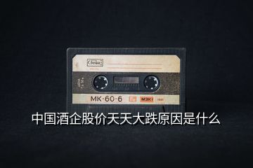 中國(guó)酒企股價(jià)天天大跌原因是什么