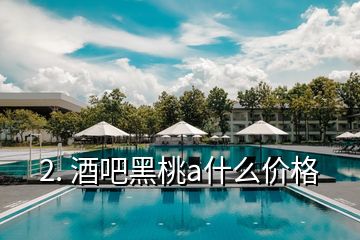 2. 酒吧黑桃a什么價格