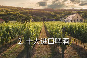 2. 十大進口啤酒