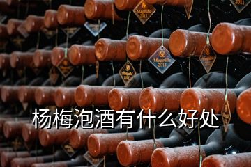 楊梅泡酒有什么好處