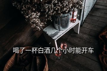 喝了一杯白酒幾個(gè)小時(shí)能開(kāi)車(chē)