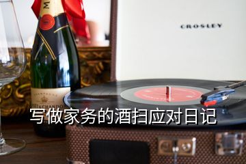 寫(xiě)做家務(wù)的酒掃應(yīng)對(duì)日記