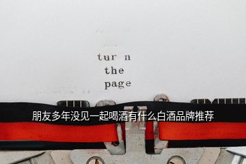 朋友多年沒見一起喝酒有什么白酒品牌推薦