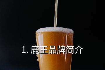 1. 鹿王品牌簡(jiǎn)介