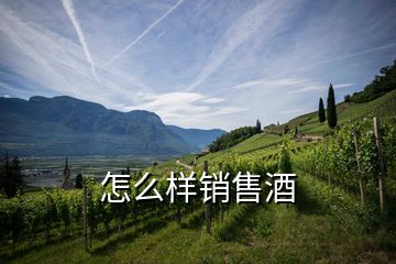 怎么樣銷(xiāo)售酒