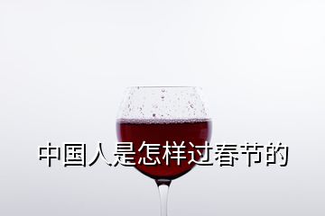 中國(guó)人是怎樣過(guò)春節(jié)的