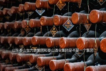 山東泰山生力源集團(tuán)和泰山酒業(yè)集團(tuán)是不是一個(gè)集團(tuán)