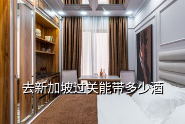 去新加坡過(guò)關(guān)能帶多少酒