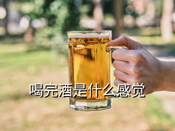 喝完酒是什么感覺