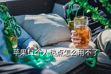 蘋果11個(gè)人熱點(diǎn)怎么用不了