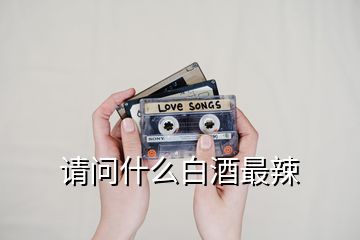 請(qǐng)問(wèn)什么白酒最辣