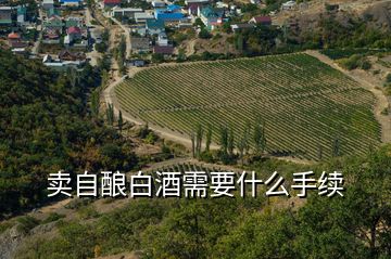 賣(mài)自釀白酒需要什么手續(xù)