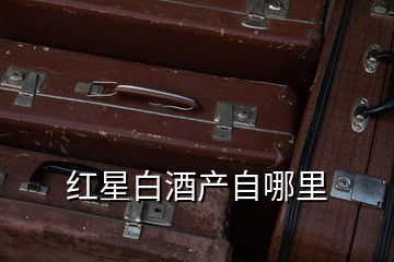 紅星白酒產(chǎn)自哪里