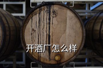 開(kāi)酒廠怎么樣