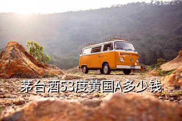 茅臺酒53度黃國A多少錢