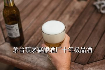 茅臺(tái)鎮(zhèn)茅宴釀酒廠(chǎng)十年極品酒