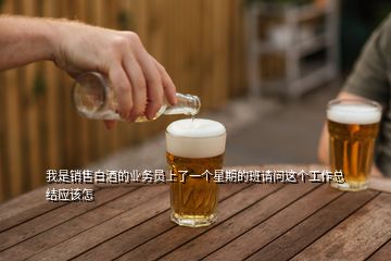 我是銷售白酒的業(yè)務(wù)員上了一個星期的班請問這個工作總結(jié)應(yīng)該怎