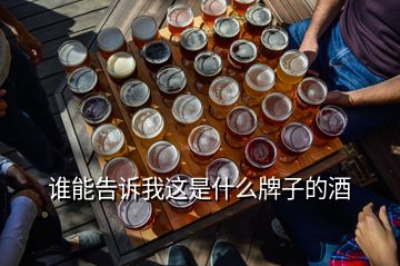誰(shuí)能告訴我這是什么牌子的酒