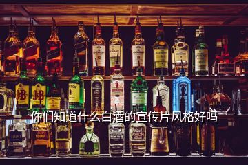你們知道什么白酒的宣傳片風格好嗎