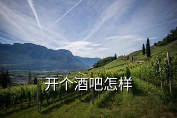 開(kāi)個(gè)酒吧怎樣