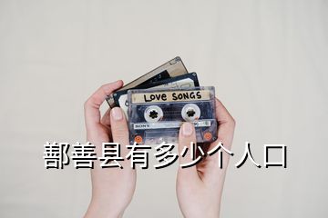 鄯善縣有多少個人口