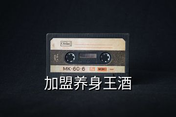 加盟養(yǎng)身王酒