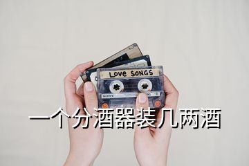 一個分酒器裝幾兩酒