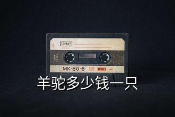 羊駝多少錢(qián)一只