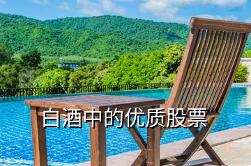白酒中的優(yōu)質股票