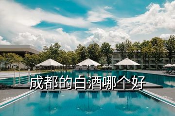 成都的白酒哪個好