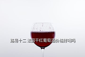 路易十二 法國干紅葡萄酒價(jià)格好喝嗎