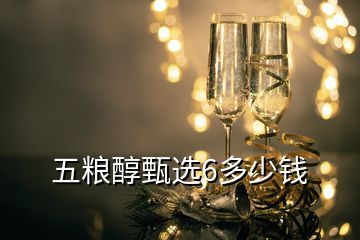 五糧醇甄選6多少錢