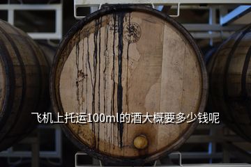飛機上托運100ml的酒大概要多少錢呢