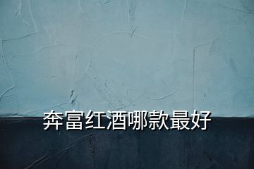 奔富紅酒哪款最好