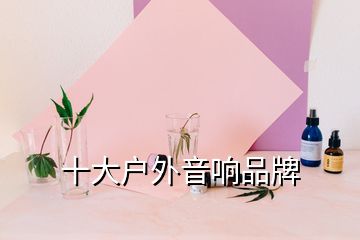 十大戶(hù)外音響品牌