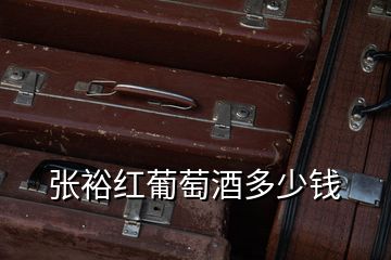 張裕紅葡萄酒多少錢