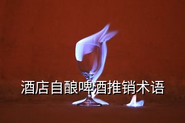 酒店自釀啤酒推銷術(shù)語(yǔ)