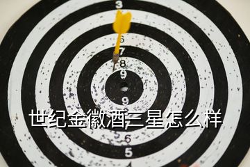 世紀(jì)金徽酒三星怎么樣