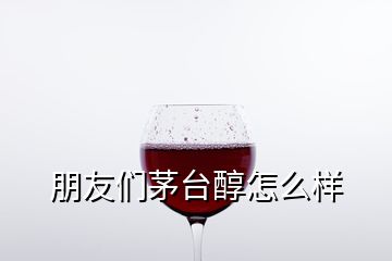 朋友們茅臺(tái)醇怎么樣