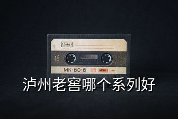 瀘州老窖哪個系列好