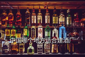 中國(guó)哪個(gè)地方適合建酒廠