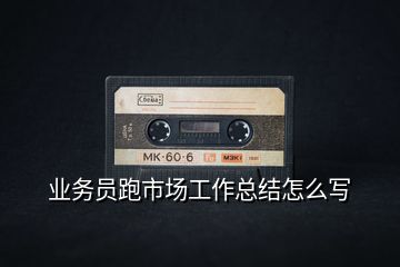 業(yè)務(wù)員跑市場(chǎng)工作總結(jié)怎么寫