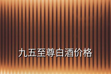 九五至尊白酒價(jià)格