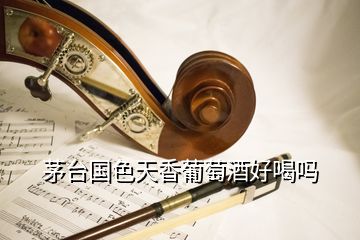 茅臺(tái)國(guó)色天香葡萄酒好喝嗎