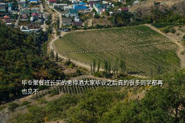 畢業(yè)聚餐班長買的舍得酒大家畢業(yè)之后真的很多同學(xué)都再也見不