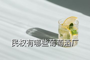 民權有哪些葡萄酒廠