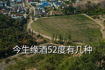 今生緣酒52度有幾種